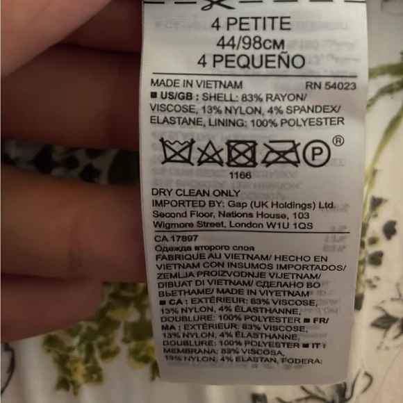 Banana Republic One Shoulder Bow Dress - Picture 6 of 6